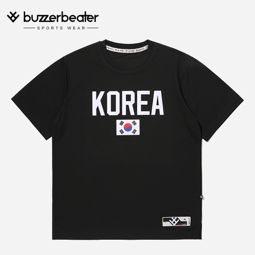 KOREA FLAG TEE - BLACK