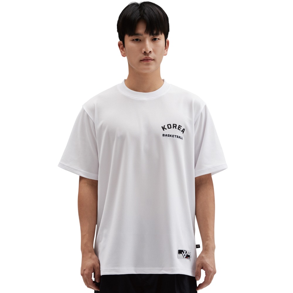 버저비터 코리아 스몰 아치 로고 티셔츠 (BUZZERBEATER Korea Small Arch Logo T-shirts)